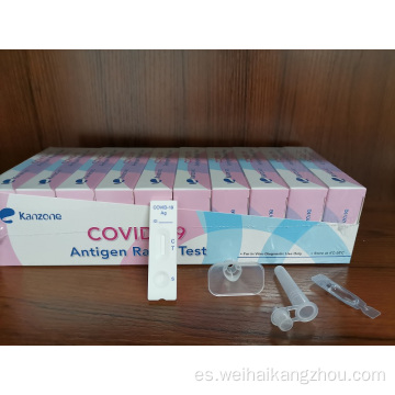 Covid-19 saliva antígeno autoevaluación